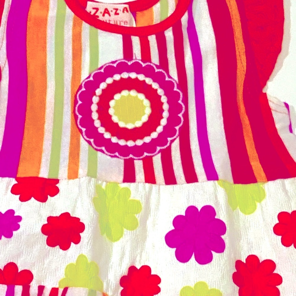 Boutique NET FIESTA SWING  DRESS ORANGE - Picture 2 of 2